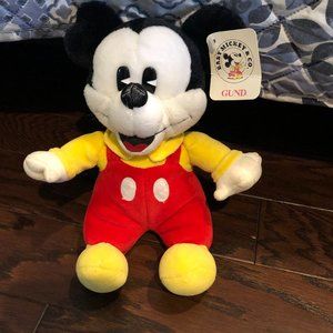 Disney Gund Baby Mickey Stuffed Animal with Tag